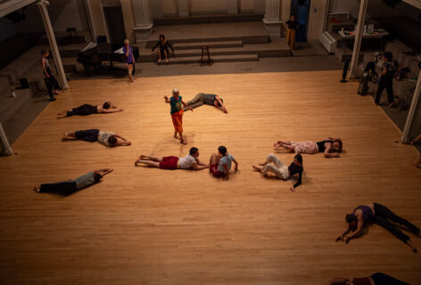 Summer MELT with KJ Holmes in Danspace Project's St. Mark's church Photo by Rachel Keane.