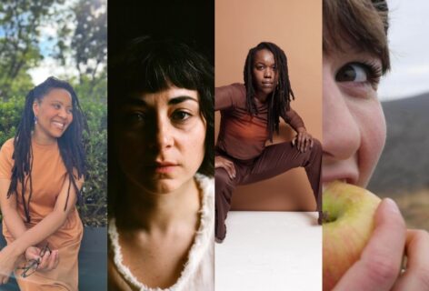 Collage of Sassy Ma'at, Beth Gill, CocoMotion, and Natalie Green