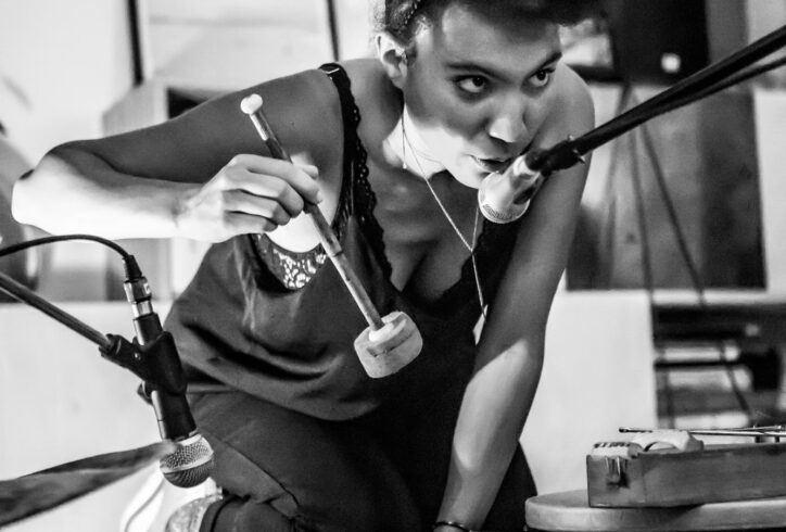 Anaïs Maviel teaches The Sounding Body: Voicing Coexistence on SAT October 12. Photo by Simon Desrochers